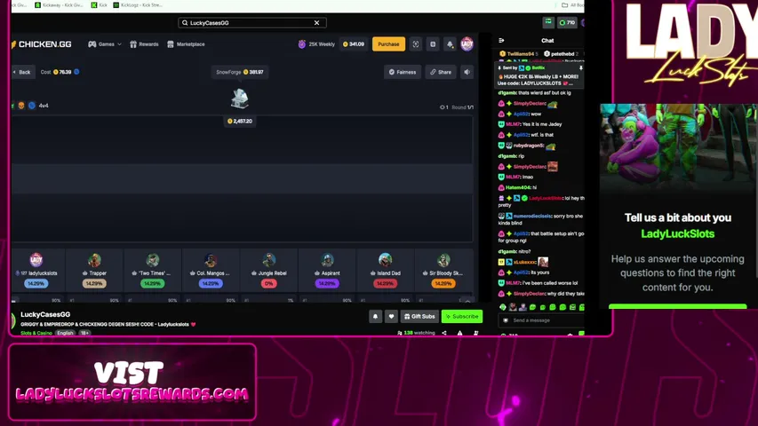 LadyLuckSlots playing Slots & Casino - Live Casino Stream