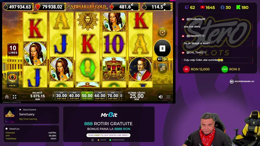 SteroSlots playing Slots & Casino - Live Casino Stream