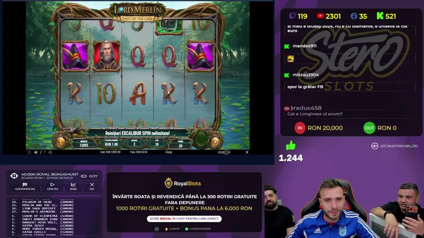 SteroSlots playing Slots & Casino - Live Casino Stream