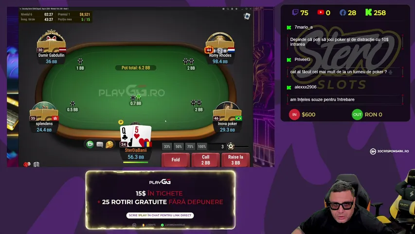 SteroSlots playing Slots & Casino - Live Casino Stream