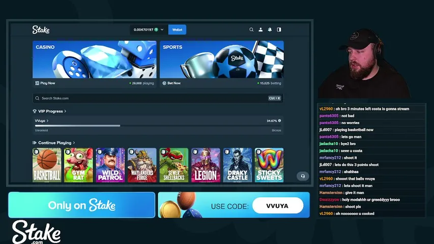 vvuya playing Slots & Casino - Live Casino Stream