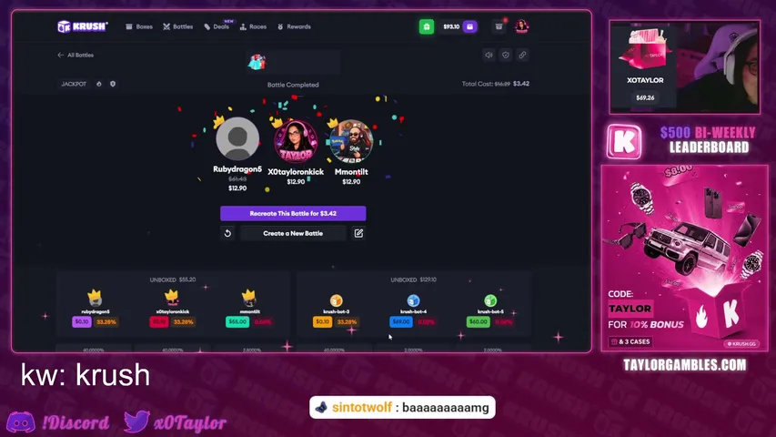 x0taylor playing Slots & Casino - Live Casino Stream
