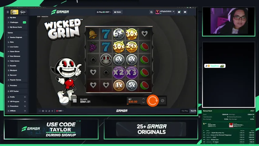 x0taylor playing Slots & Casino - Live Casino Stream