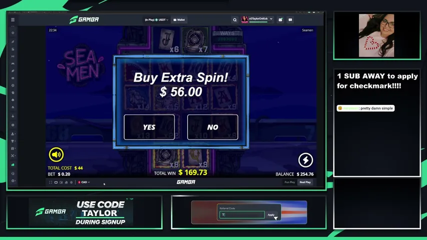 x0taylor playing Slots & Casino - Live Casino Stream