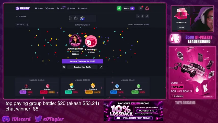 x0taylor playing Slots & Casino - Live Casino Stream