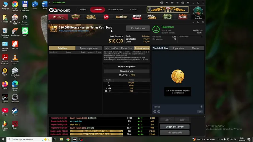 carnavalpro playing Poker - Live Casino Stream