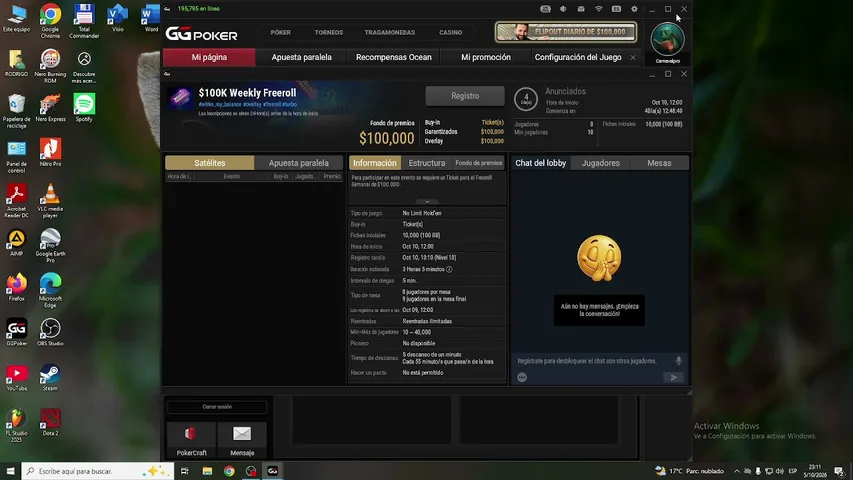 carnavalpro playing Poker - Live Casino Stream