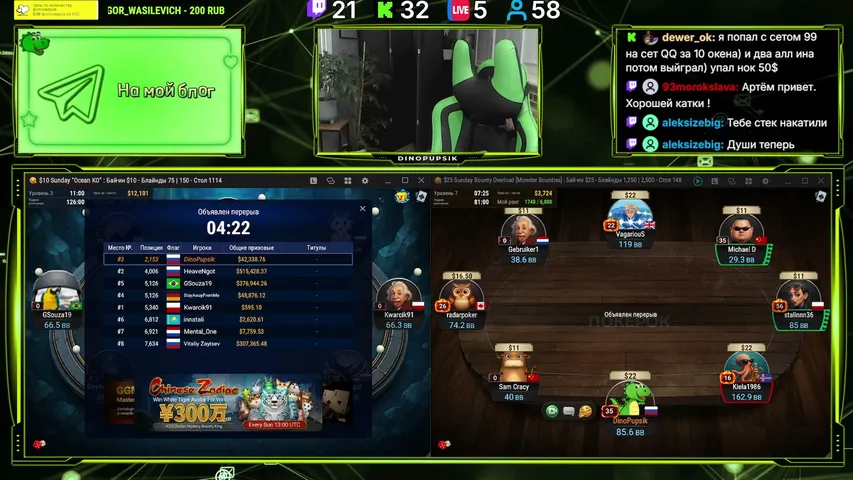dinopupsik playing Monopoly Poker - Live Casino Stream