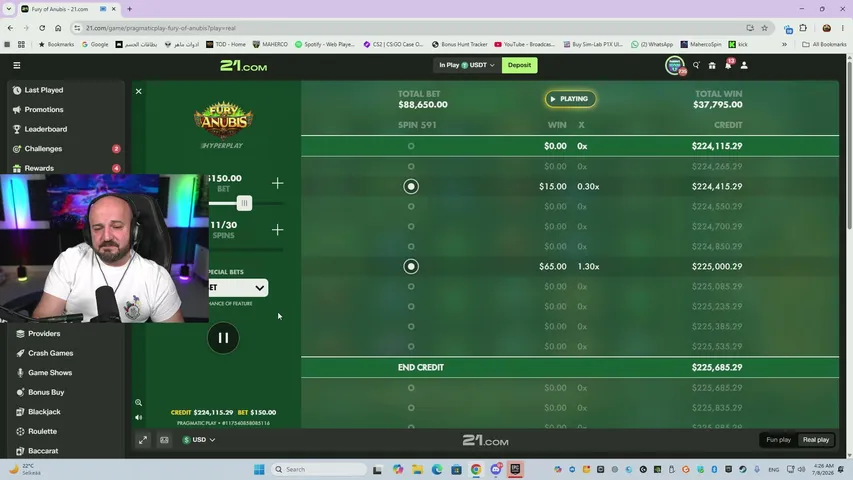 Maherco playing Slots & Casino - Live Casino Stream