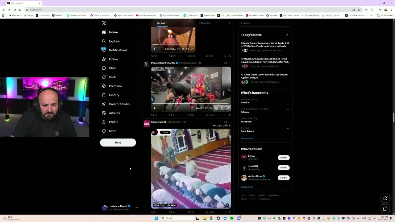 Maherco live stream