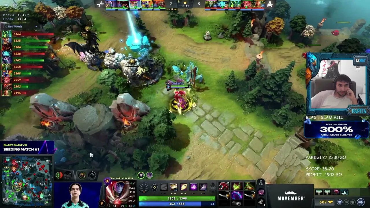 Papita — LGD Gaming vs GamerLegion  | Blast Slam VIII  !1x +18