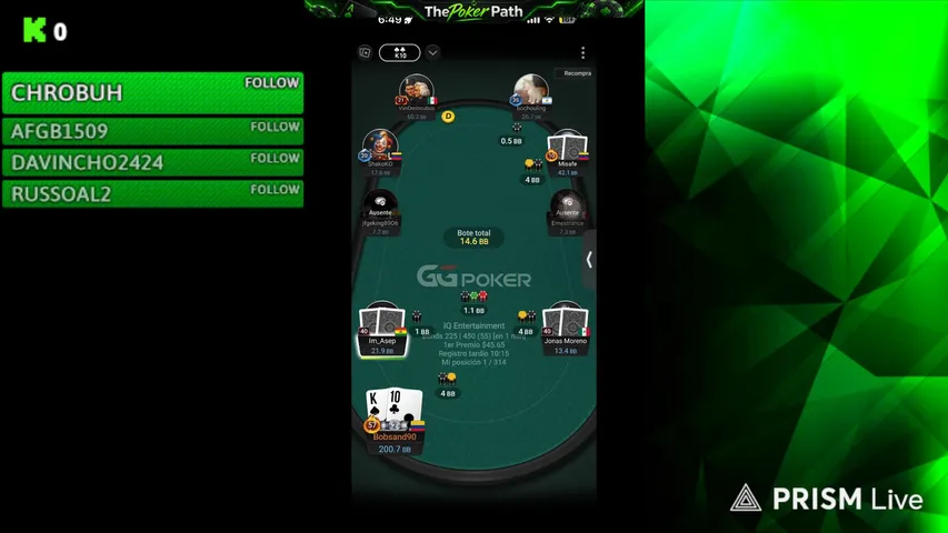 thepokerpath playing Poker - Live Casino Stream