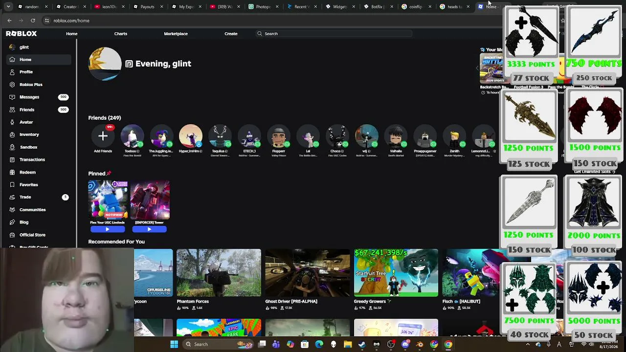 Glinted live