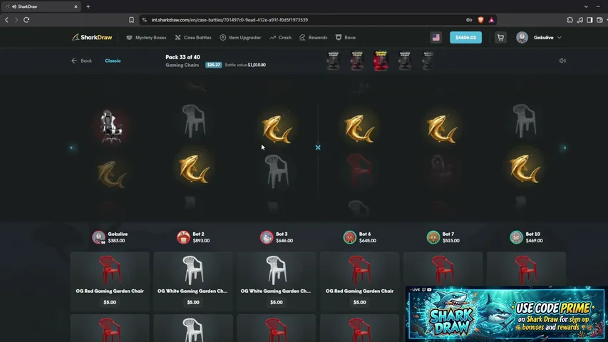 gokusamalive playing Slots & Casino - Live Casino Stream