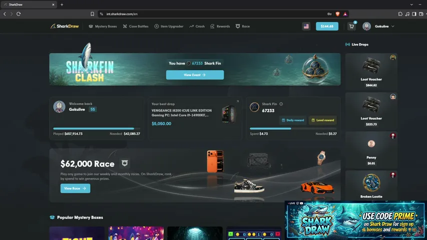 gokusamalive playing Slots & Casino - Live Casino Stream