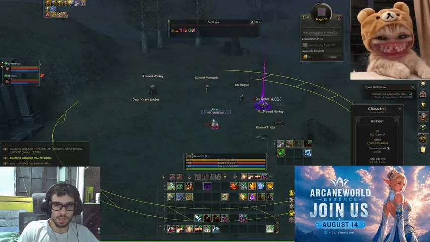 7levioficial7 Lineage 2 stream image