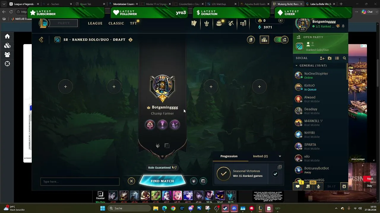 BotGamingg live
