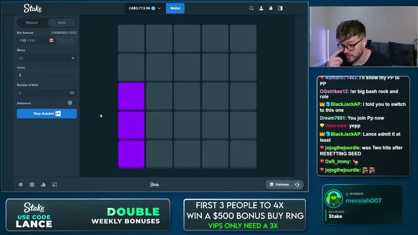 Lance playing Slots & Casino - Live Casino Stream