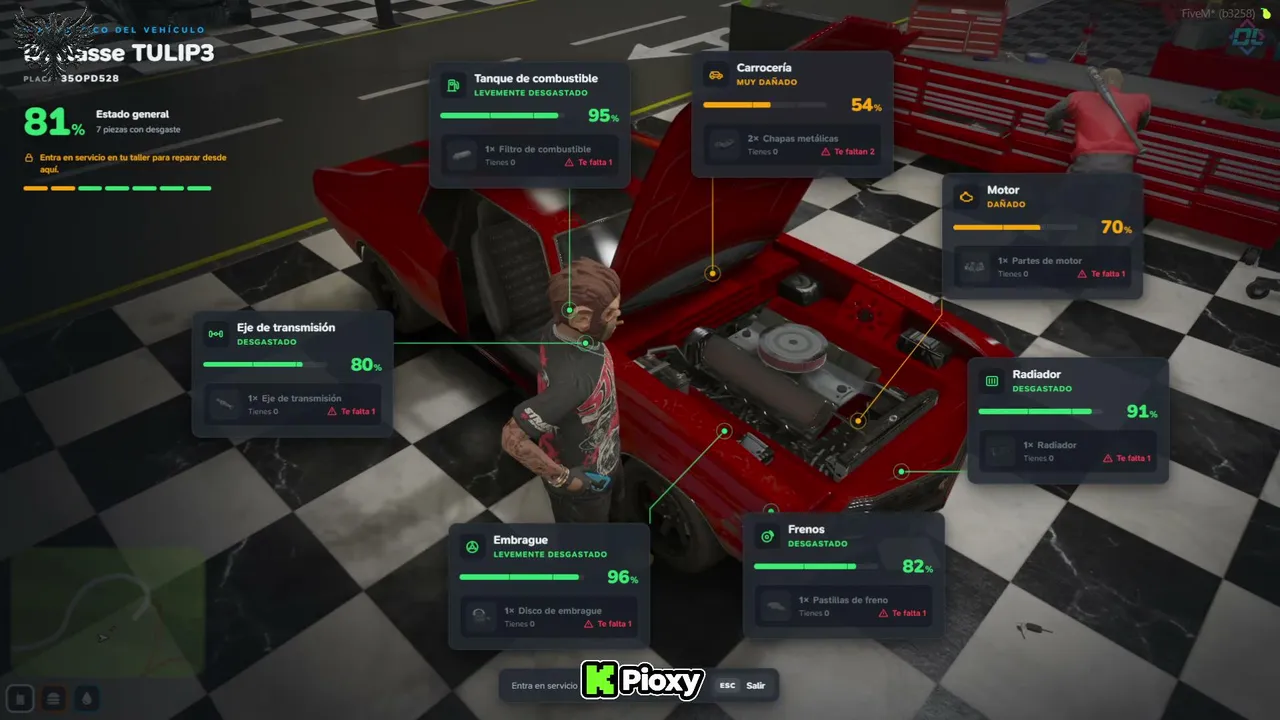 Pioxy live stream