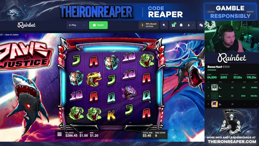 theironreaper playing Slots & Casino - Live Casino Stream