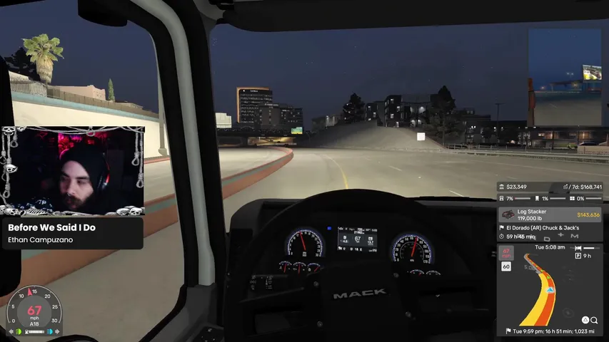 MAGGOT playing American Truck Simulator - Live Casino Stream