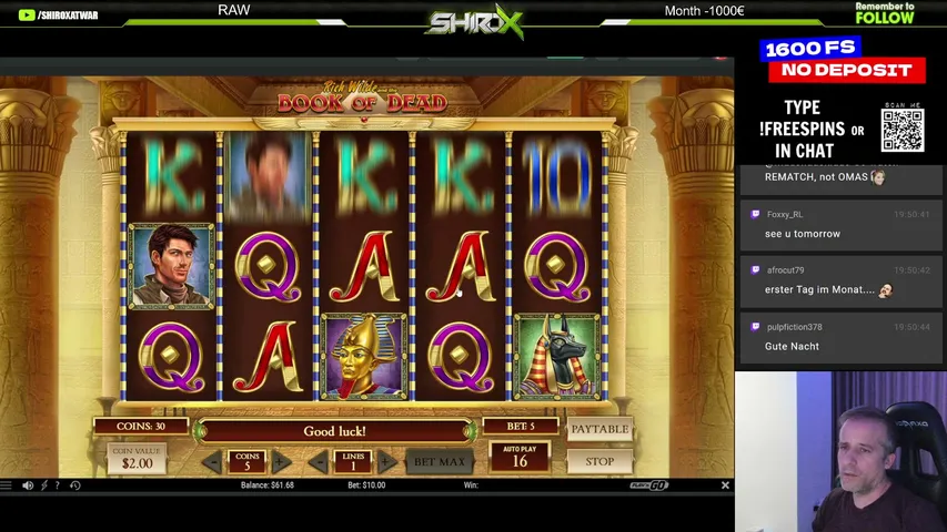 ShiroxAtWar playing Slots & Casino - Live Casino Stream
