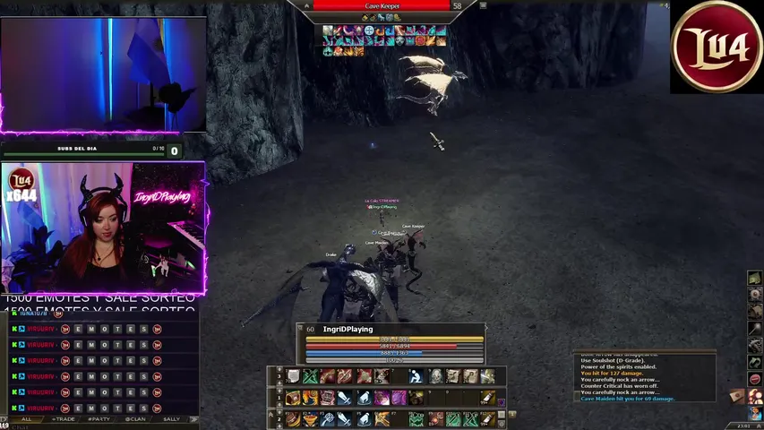 ingridplaying Lineage 2 stream image