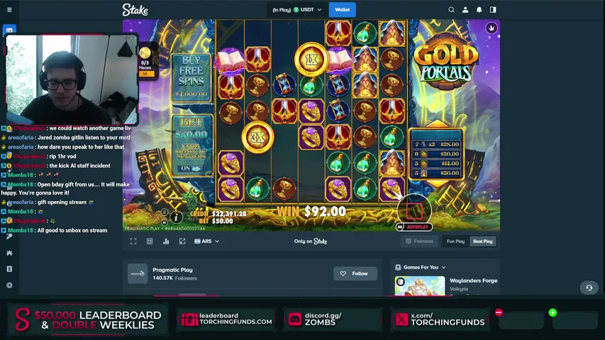 zombs playing Slots & Casino - Live Casino Stream