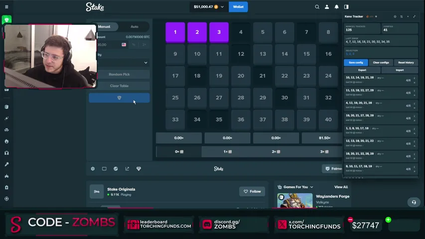 zombs playing Slots & Casino - Live Casino Stream