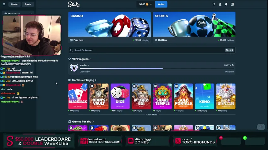 loser loses everything !leaderboard !discord !stake
