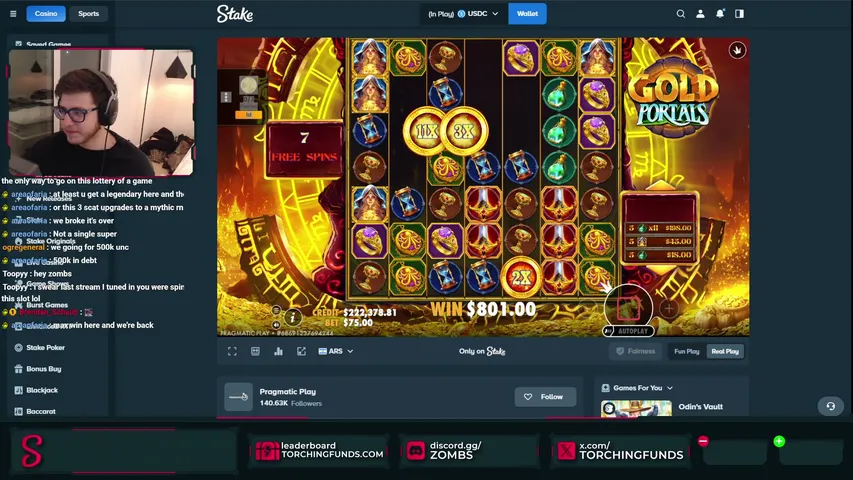 zombs playing Slots & Casino - Live Casino Stream