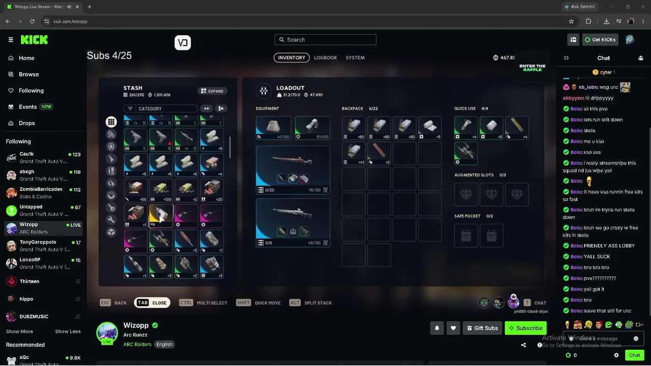 Bolo live stream