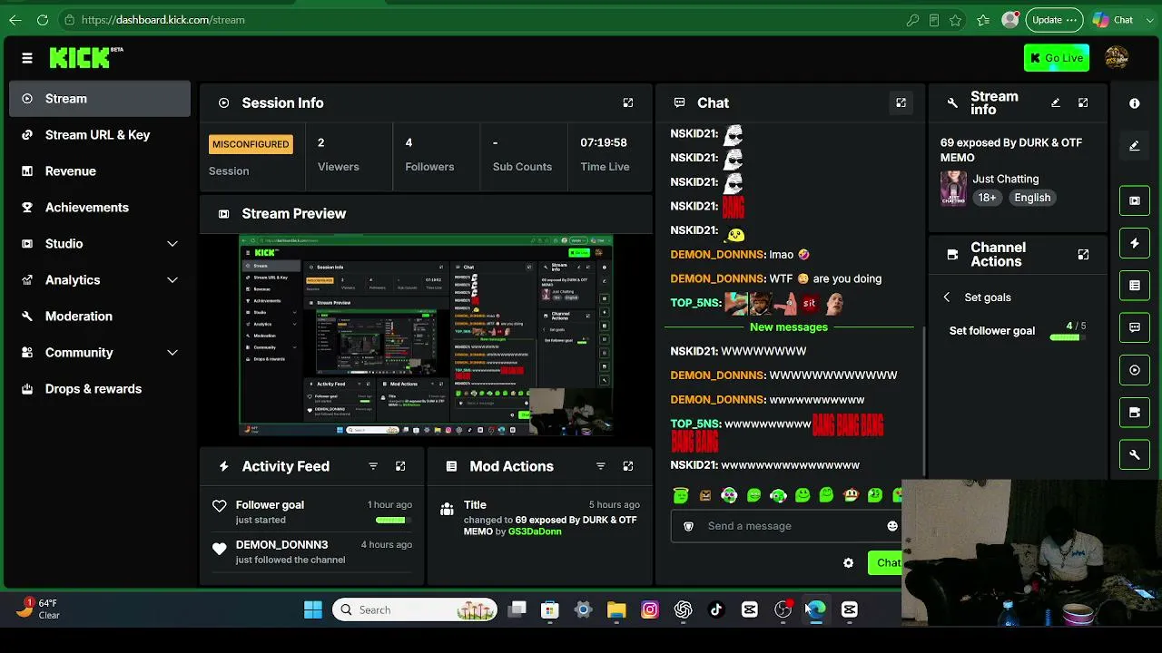 GS3DaDonn live