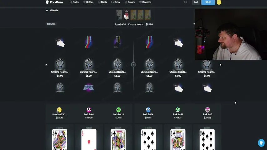 drewstar23 playing Slots & Casino - Live Casino Stream