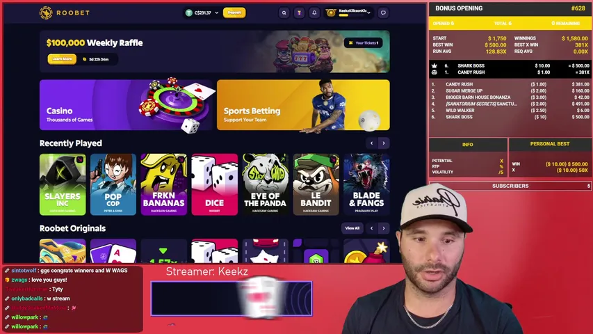 🦘CODE "KLIKS" LEADERBOARD PAYOUTS ROOBET🦘 💰🤑$6000 USD LEADERBOARD🎰 !roobet !leaderboard