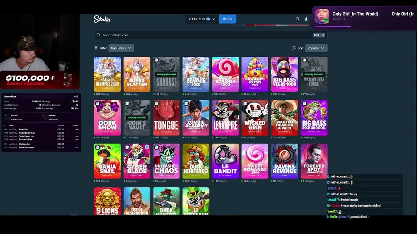 rogue_gambles playing Slots & Casino - Live Casino Stream