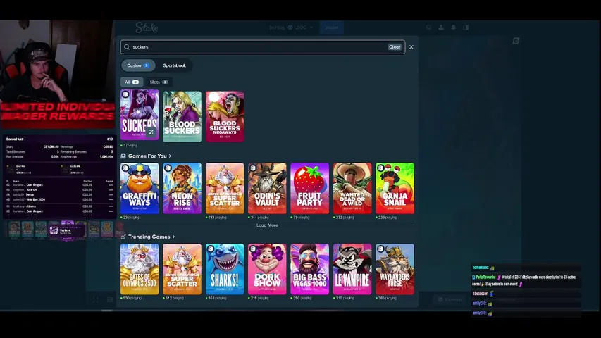 rogue_gambles playing Slots & Casino - Live Casino Stream
