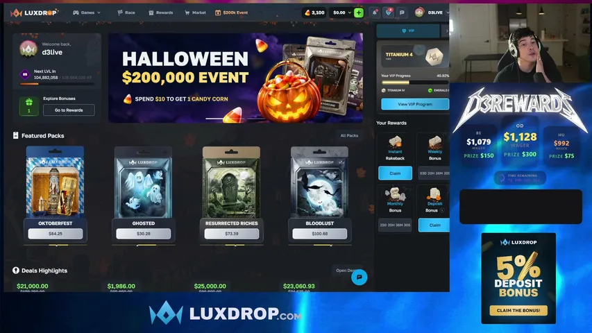 d3_rs playing Slots & Casino - Live Casino Stream