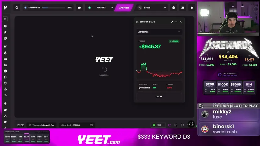 d3_rs playing Slots & Casino - Live Casino Stream