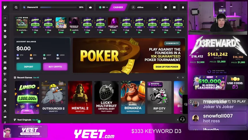 d3_rs playing Slots & Casino - Live Casino Stream