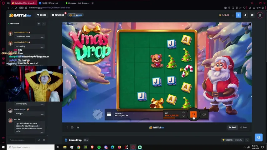 fragei playing Slots & Casino - Live Casino Stream