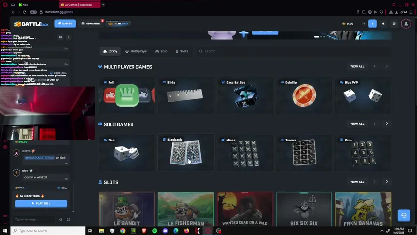 fragei playing Slots & Casino - Live Casino Stream