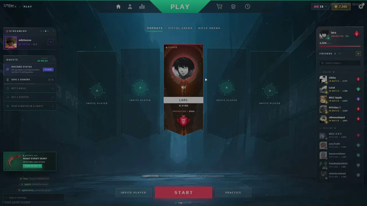 larsfivem live stream