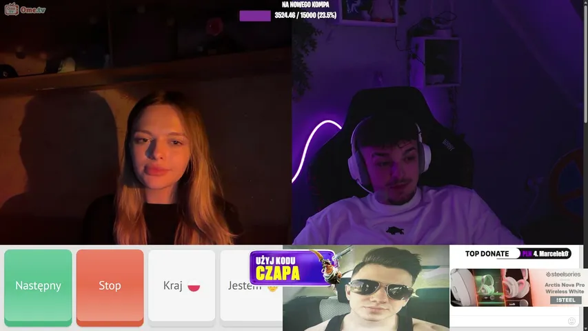 czapa0 playing Chat Roulette - Live Casino Stream