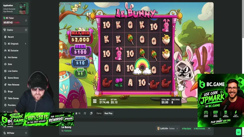 JackpotMarki playing Slots & Casino - Live Casino Stream