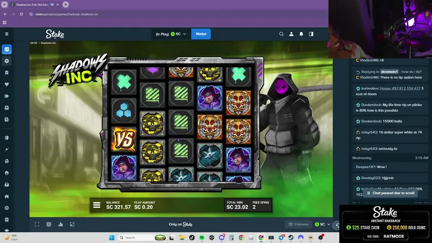 dougthegiant playing Slots & Casino - Live Casino Stream