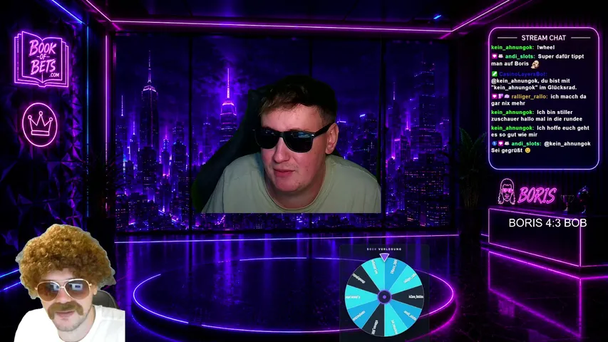 BOOKOFBETS playing Slots & Casino - Live Casino Stream