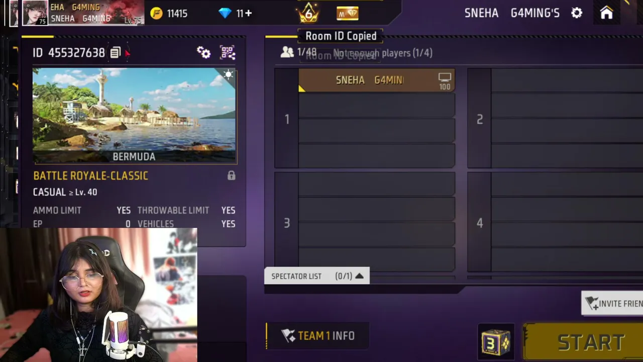 SnehaGaming101 live