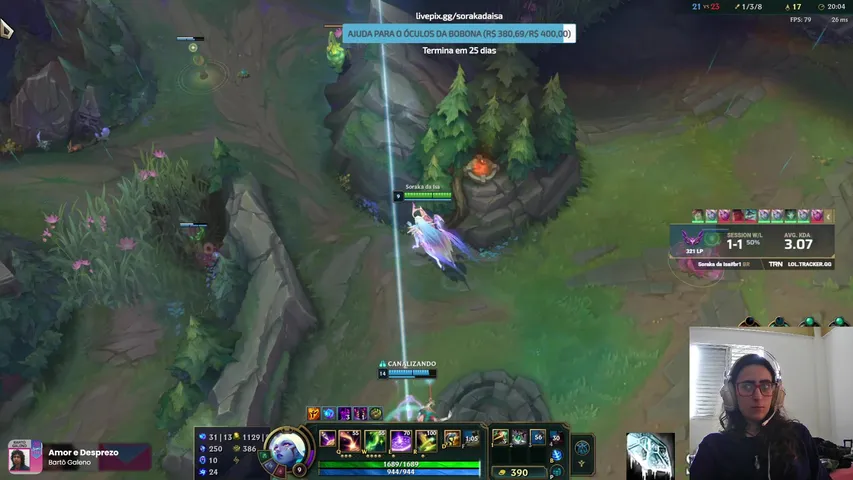 SORAKA DA ISA FIRST TIME KICK MEU DEUS
