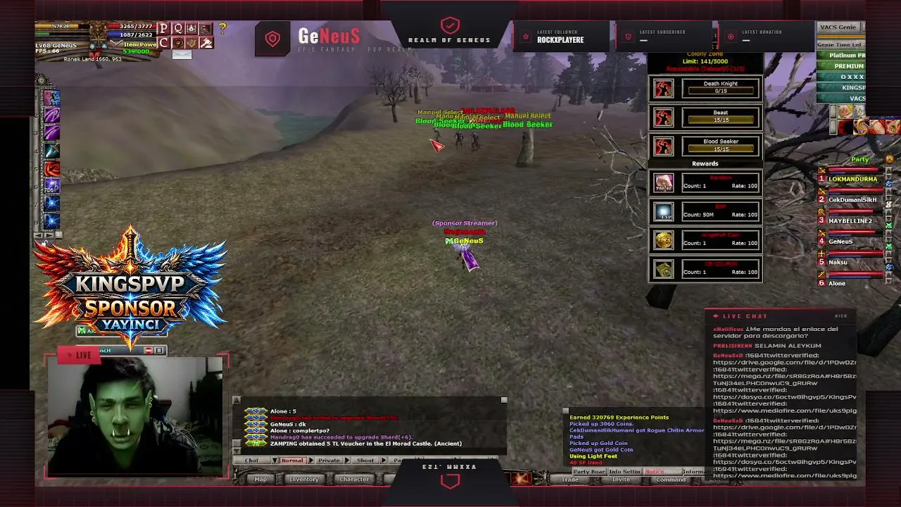 GeNeuSxD live